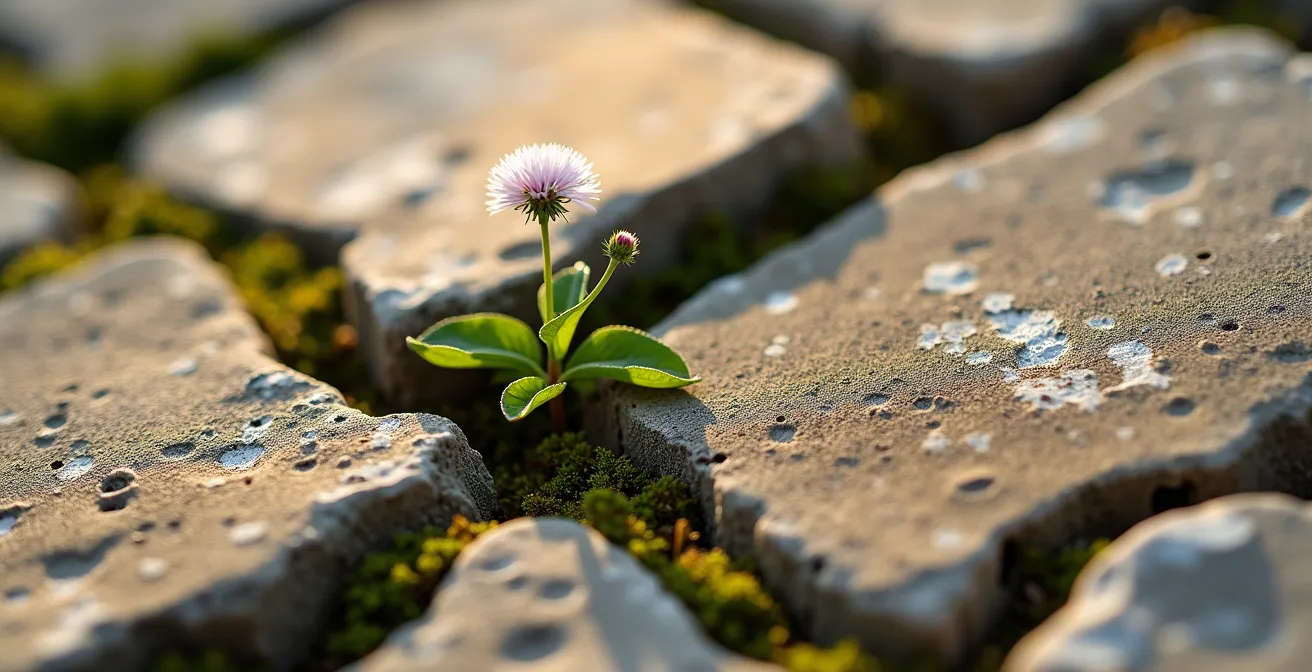 Metafora visiva della resilienza attraverso l'architettura storica italiana