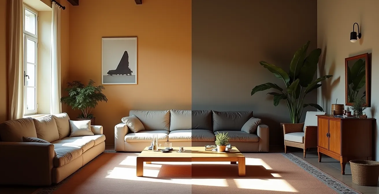 Trasformazione del salotto formale in spazio multifunzionale per la famiglia